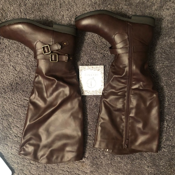 *NEVER WORN*Journee- April Wide Calf Riding Boot - Picture 3 of 5